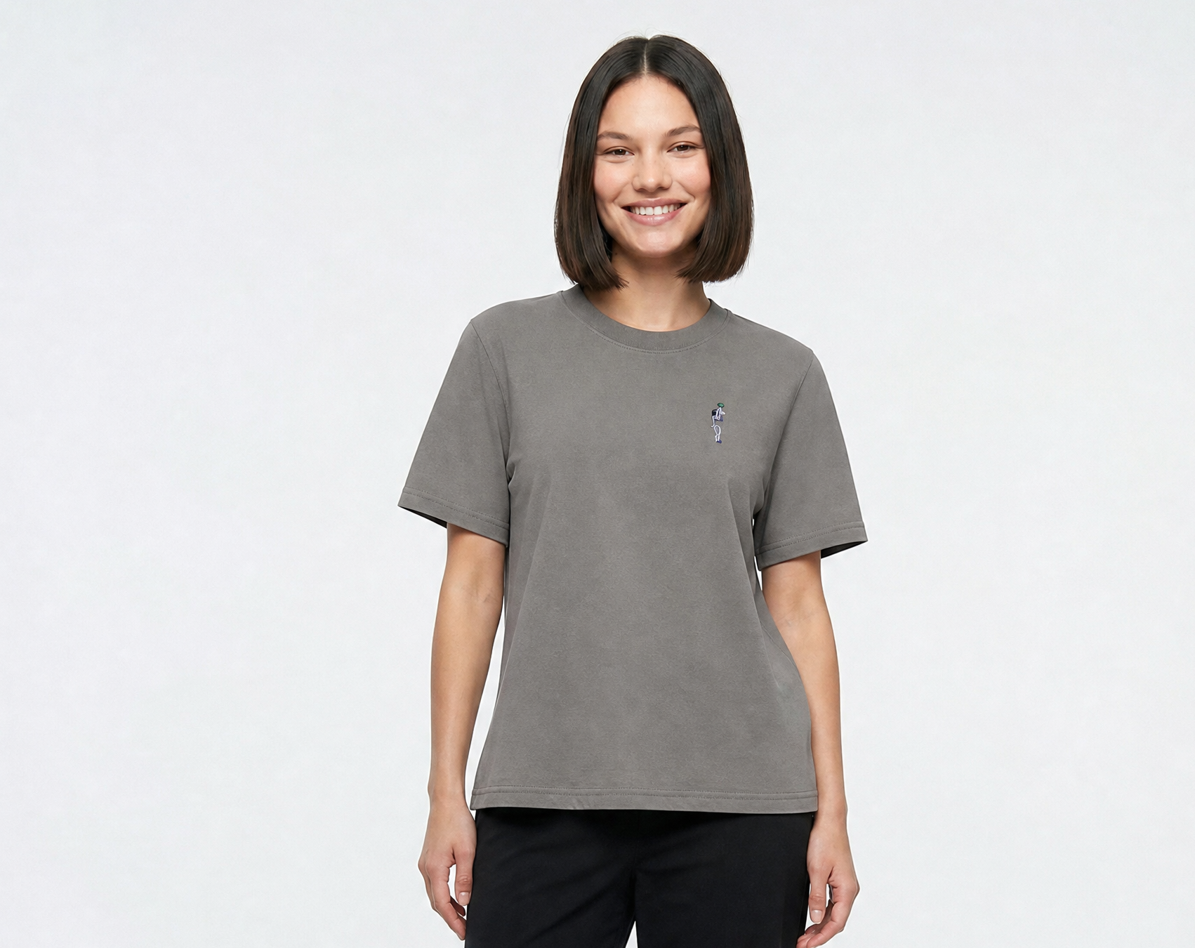 Women Heavy Faded Lifestyle & Gym Tee