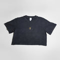 Women's Stone Wash Heavyweight Crop Tee